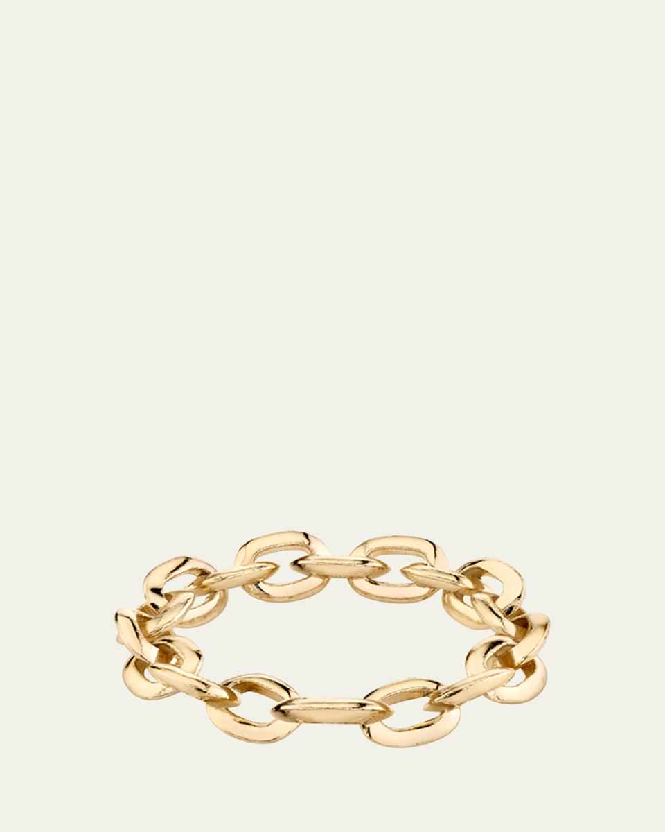 Extra-Small Knife-Edge Link Ring